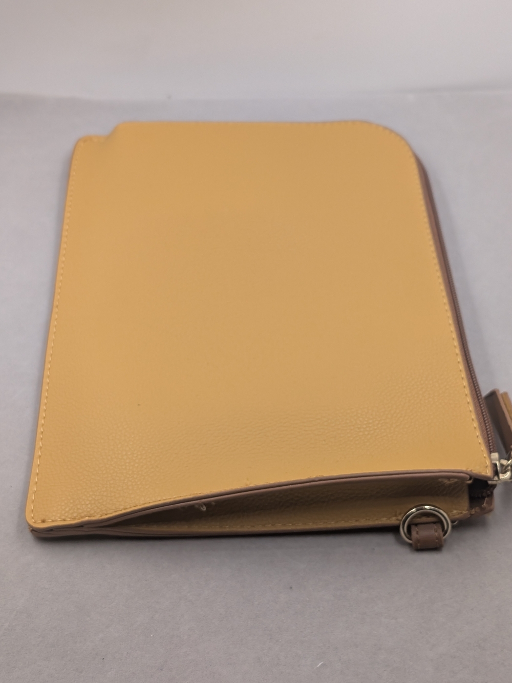 Mustard Yellow Travel Tech Organizer Cable Cord Document Zip Case | 1129